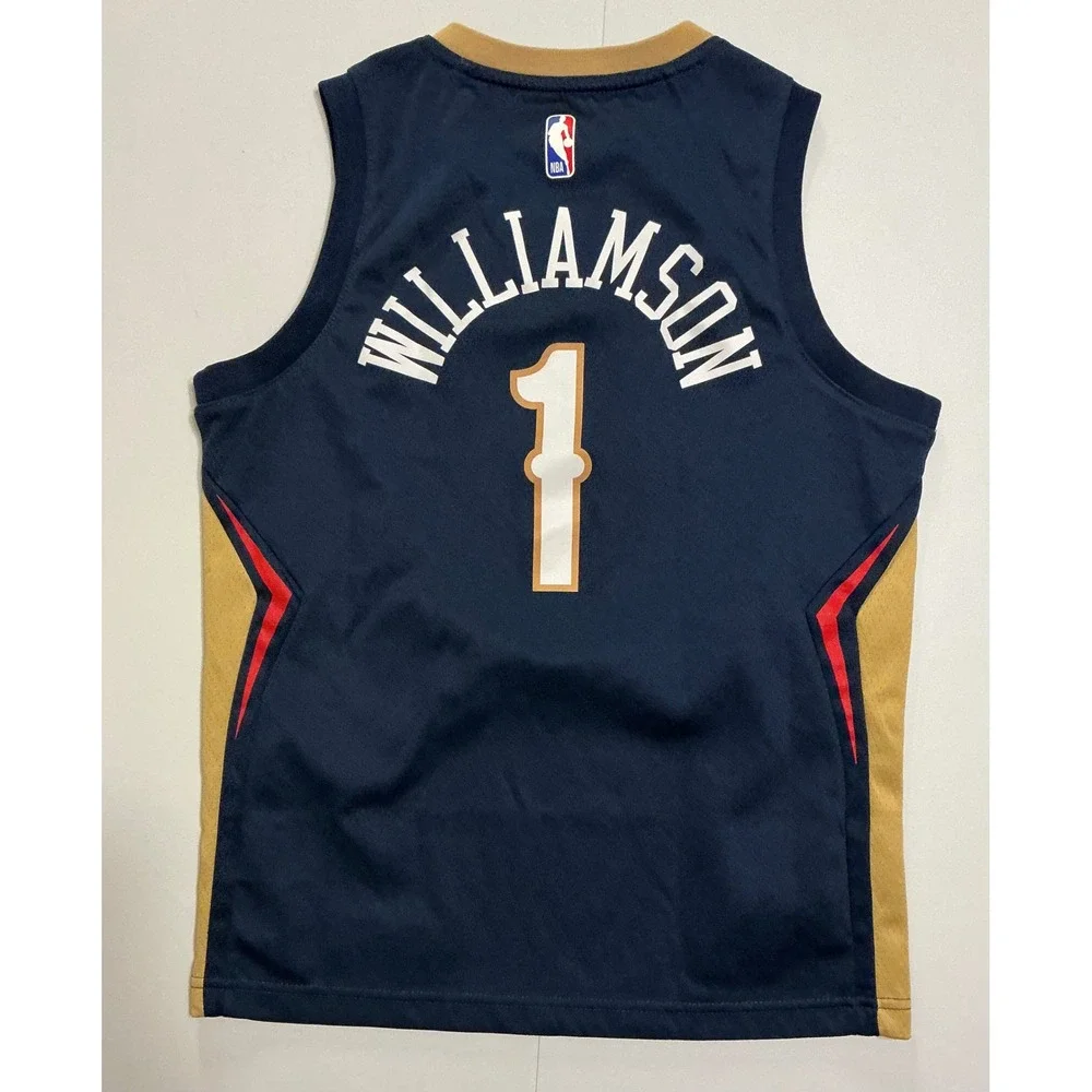 Nike Zion Williamson New Orleans Pelicans NBA Swingman‎ Jersey Navy Blue Youth M